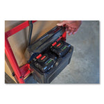 Load image into Gallery viewer, Motorized Kit For 24" X 48" Platform Trucks, Medium, Dc Motor, 60 V Lithium-ion Battery, 0.5 Mph To 3 Mph, Black/red