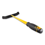 Load image into Gallery viewer, Maximizer Push-to-center Broom, 24", Polypropylene Bristles, Yellow/black