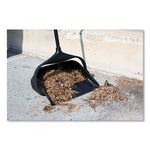 Load image into Gallery viewer, Lobby Pro Upright Dustpan With Wheels, 12.5w X 37h, Polypropylene With Vinyl Coat, Black
