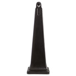 Load image into Gallery viewer, Groundskeeper Cigarette Waste Collector, Pyramid, 1 Gal, 12.25 X 39.75, Black