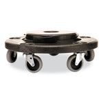 Load image into Gallery viewer, Brute Quiet Dolly, 250 Lb Capacity, 18.25" Diameter X 6.63"h, Black