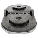 Load image into Gallery viewer, Tandem Dolly, Two-container, 300 Lb Capacity, 20.25w X 45d X 8h, Black