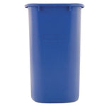 Load image into Gallery viewer, Deskside Recycling Container, Medium, 28.13 Qt, Plastic, Blue