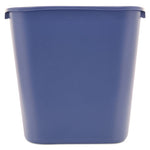 Load image into Gallery viewer, Deskside Recycling Container, Medium, 28.13 Qt, Plastic, Blue