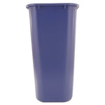 Load image into Gallery viewer, Deskside Recycling Container With Symbol, Large, 41.25 Qt, Plastic, Blue