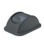 Load image into Gallery viewer, Rectangular Free-swinging Plastic Lids, Black