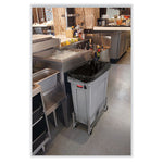 Load image into Gallery viewer, Slim Jim With Venting Channels, 23 Gal, Plastic, Gray