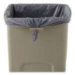 Load image into Gallery viewer, Untouchable Square Waste Receptacle, 23 Gal, Plastic, Beige