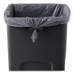 Load image into Gallery viewer, Untouchable Square Waste Receptacle, 23 Gal, Plastic, Black