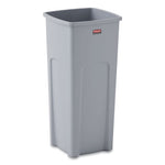 Load image into Gallery viewer, Untouchable Square Waste Receptacle, 23 Gal, Plastic, Gray
