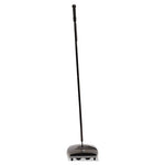 Load image into Gallery viewer, Floor And Carpet Sweeper, 44" Handle, Black/gray