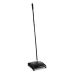Load image into Gallery viewer, Dual Action Sweeper, 44" Steel/plastic Handle, Black/yellow