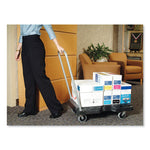 Load image into Gallery viewer, Utility-duty Home/office Cart, 250 Lb Capacity, 20.5 X 32.5, Platform, Black