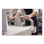 Load image into Gallery viewer, Flat Shelf Utility Cart, Plastic, 2 Shelves, 500 Lb Capacity, 19.19" X 37.88" X 33.33", Black