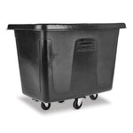 Load image into Gallery viewer, Cube Truck, 105 Gal, 500 Lb Capacity, Plastic, Black