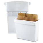Load image into Gallery viewer, Sanitary Napkin Receptacle With Rigid Liner, Plastic, White
