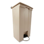 Load image into Gallery viewer, Legacy Step-on Receptacle, 23 Gal, Polyethylene, Beige