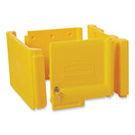 Load image into Gallery viewer, Locking Cabinet, For Rubbermaid Commercial Cleaning Carts, Yellow