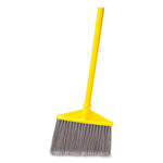 Load image into Gallery viewer, 7920014588208, Angled Large Broom, 46.78" Handle, Gray/yellow
