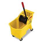 Load image into Gallery viewer, Tandem 31-quart Bucket/wringer Combo, Reverse, Yellow