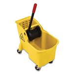 Load image into Gallery viewer, Tandem 31-quart Bucket/wringer Combo, Reverse, Yellow