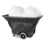 Load image into Gallery viewer, Structural Foam Tilt Truck, 101 Gal, 450 Lb Capacity, Plastic, Black