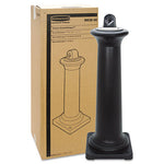 Load image into Gallery viewer, Groundskeeper Tuscan Receptacle, 22.05 Gal, 13 Dia X 38.38h, Black
