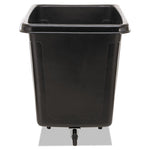 Load image into Gallery viewer, Cube Truck, 119.7 Gal, 500 Lb Capacity, Plastic/metal, Black