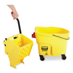 Load image into Gallery viewer, Wavebrake 2.0 Bucket/wringer Combos, Side-press, 26 Qt, Plastic, Yellow