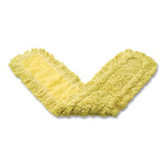 Load image into Gallery viewer, Trapper Commercial Dust Mop, Looped-end Launderable, 5" X 24", Yellow