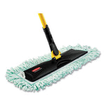 Load image into Gallery viewer, Hygen Dry Dusting Mop Heads With Fringe, 36", Microfiber, Green