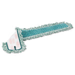 Load image into Gallery viewer, Hygen Dry Dusting Mop Heads With Fringe, 36", Microfiber, Green