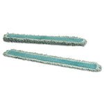 Load image into Gallery viewer, Hygen Dust Mop Heads With Fringe, Green, 48", Microfiber