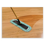 Load image into Gallery viewer, Hygen Dust Mop Heads With Fringe, Green, 60 In., Microfiber, Cut-end