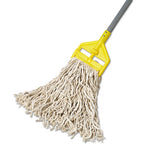 Load image into Gallery viewer, Economy Cut-end Cotton Wet Mop Head, 16oz, 1" Band, White, 12/carton