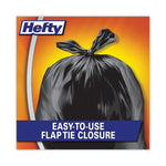 Load image into Gallery viewer, Easy Flaps Trash Bags, 30 Gal, 0.85 Mil, 30" X 33", Black, 40 Bags/box, 6 Boxes/carton