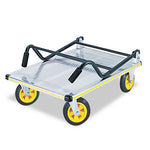 Load image into Gallery viewer, Stow-away Platform Truck, 1,000 Lb Capacity, 24 X 39 X 40, Aluminum/black