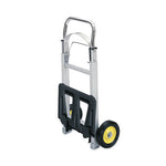 Load image into Gallery viewer, Hideaway Aluminum Hand Truck, 250 Lb Capacity, 15.5 X 16.5 X 43.5, Aluminum