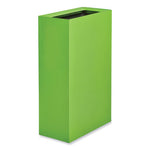 Load image into Gallery viewer, Mixx Recycling Center Rectangular Receptacle, 29 Gal, Steel, Green, Ships In 1-3 Business Days