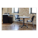 Load image into Gallery viewer, Trifecta Waste Receptacle Lid. Laser Cut "recycle" Inscription, 20w X 20d X 3h, Stainless Steel, Ships In 1-3 Business Days