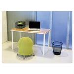 Load image into Gallery viewer, Onyx Round Mesh Wastebaskets, 5 Gal, Steel Mesh, Black