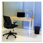 Load image into Gallery viewer, Bubble Wastebaskets, 6 Gal, Steel, Black