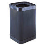 Load image into Gallery viewer, At-your-disposal Top-open Receptacle, 38 Gal, Polyethylene, Black