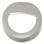 Load image into Gallery viewer, Open Top Round Waste Receptacle, 30 Gal, Steel, Silver, Ships In 1-3 Business Days