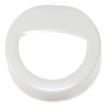 Load image into Gallery viewer, Open Top Round Waste Receptacle, 30 Gal, Steel, White, Ships In 1-3 Business Days