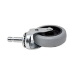 Load image into Gallery viewer, Mop Bucket/wringer Replacement Caster, Grip Ring Type C Stem, 3" Wheel, Black/gray/silver