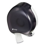 Load image into Gallery viewer, Single 9" Jumbo Bath Tissue Dispenser, Classic, 10.25 X 5.63 X 12, Transparent Black Pearl