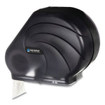 Load image into Gallery viewer, Oceans Reserva Jumbo Tissue Dispenser With Stub, 16.75 X 5.5 X 12.25, Black Pearl