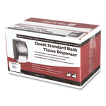 Load image into Gallery viewer, Duett Standard Bath Tissue Dispenser, 2 Roll, 7.5 X 7 X 12.75, Black Pearl