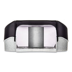 Load image into Gallery viewer, Single 12" Jbt Bath Tissue Dispenser, Classic, 1 Roll, 12.9 X 5.63 X 14.88, Transparent Black Pearl